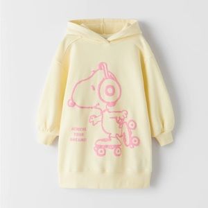 Zara Girls Plush Dress 6y